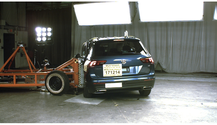 NCAP 2019 Volkswagen Tiguan side crash test photo