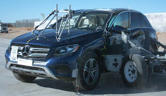 2019 Mercedes-Benz GLC 43 AMG Side Crash Test