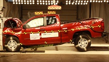 NCAP 2020 Chevrolet Colorado front crash test photo