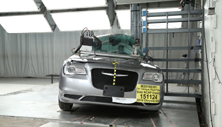 NCAP 2020 Chrysler 300 side pole crash test photo