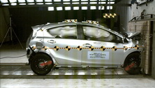 NCAP 2020 Toyota Prius front crash test photo
