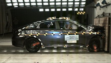 NCAP 2020 Honda Civic front crash test photo