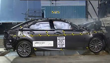 2020 Lexus IS 300 Front Crash Test