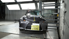 2020 Lexus IS 300 Side Pole Crash Test