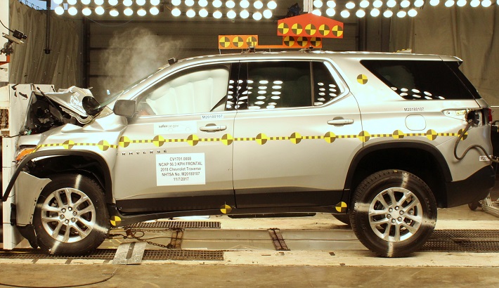 2020 Chevrolet Traverse Front Crash Test