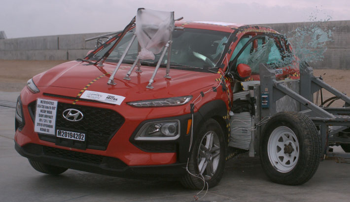 2020 Hyundai Kona Side Crash Test