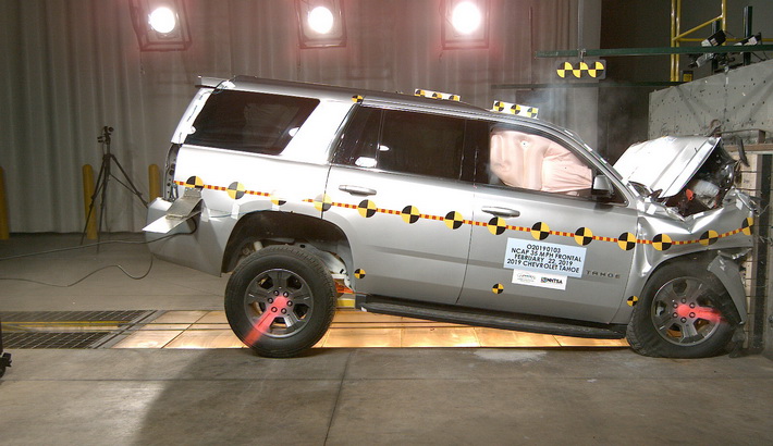 2020 Chevrolet Tahoe Front Crash Test