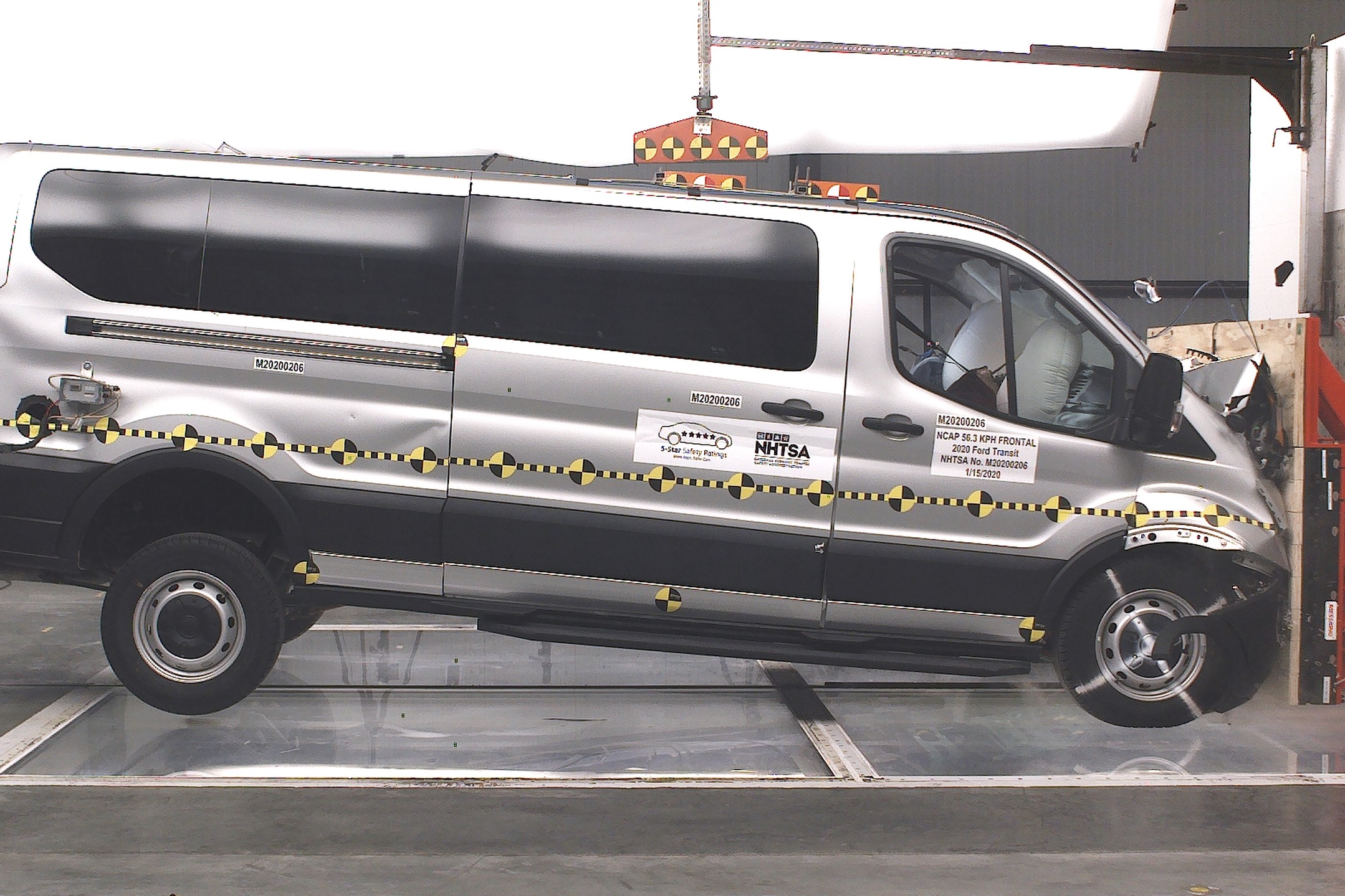 2020 Ford Transit VAN RWD Front Crash