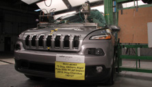 2021 Jeep Cherokee Side Pole Crash Test