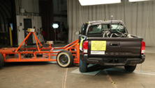 NCAP 2021 Toyota Tacoma side crash test photo