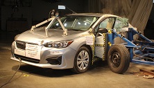 NCAP 2021 Subaru Impreza side crash test photo