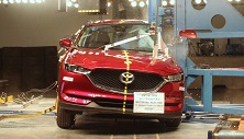 2021 Mazda CX-5 Side Pole Crash Test