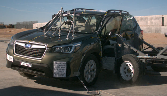 2021 Subaru Forester Side Crash Test
