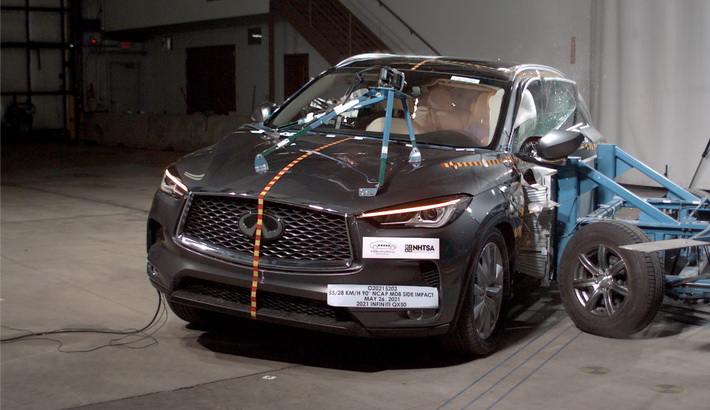 2021 Infiniti QX50 SUV FWD Side Crash