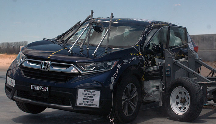 2022 Honda CR-V Hybrid Side Crash Test