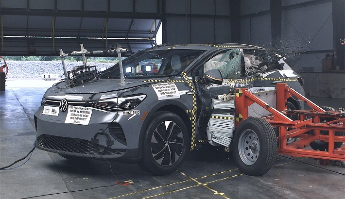 2022 Volkswagen ID.4 Side Crash Test