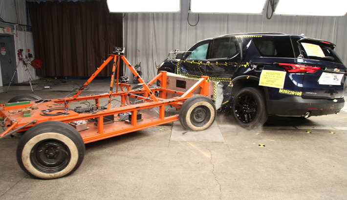 2022 Chevrolet Traverse Side Crash Test