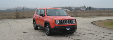 2023 Jeep Renegade SUV AWD Front Crash