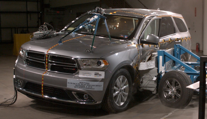 2023 Dodge Durango SUV RWD Side Crash