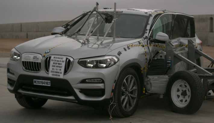 2023 BMW X3 SUV RWD Side Crash