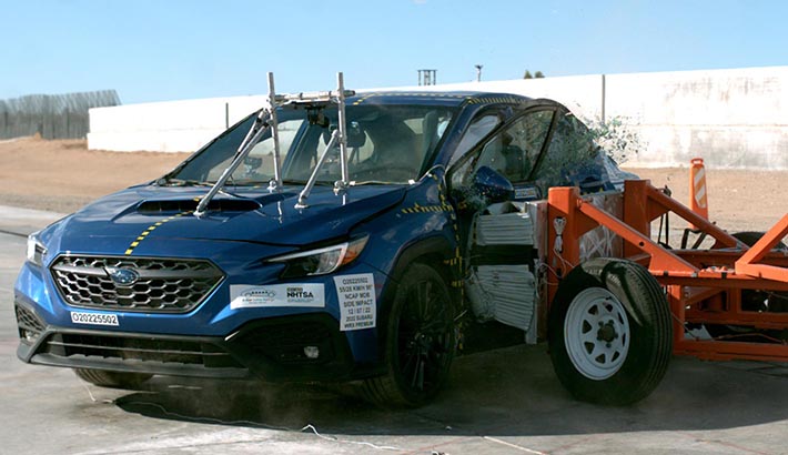 2023 Subaru WRX 4 DR AWD Side Crash