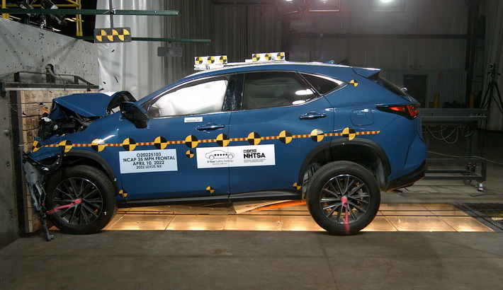 Lexus NX 350h safety ratings