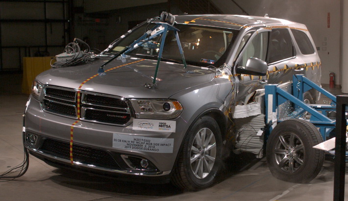 2024 Dodge Durango SUV RWD Side Crash