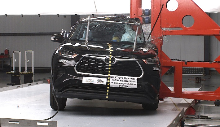 2024 Toyota HIGHLANDER SUV FWD Side Pole