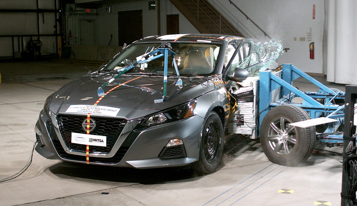 2024 Nissan Altima 4 DR FWD Side Crash