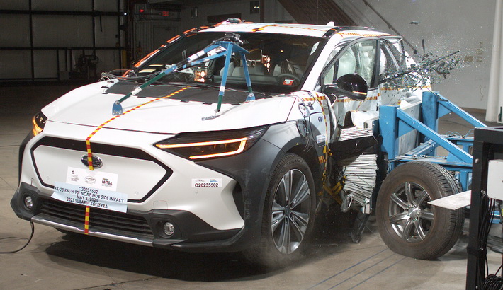 2024 Subaru Solterra SUV AWD Side Crash