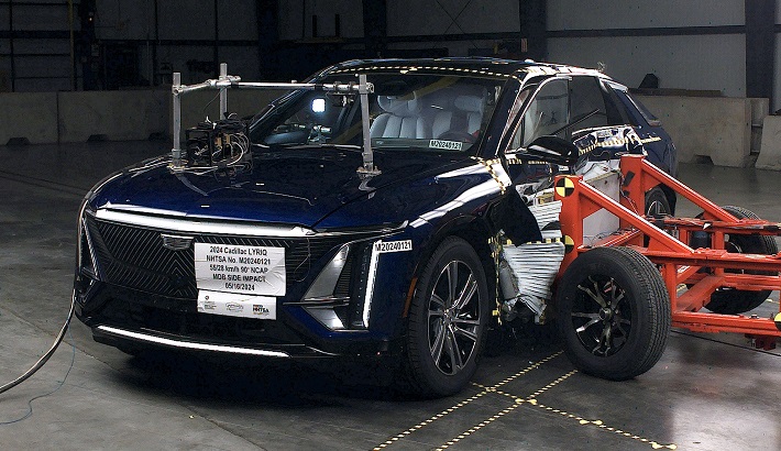 2024 Cadillac LYRIQ SUV RWD Side Crash