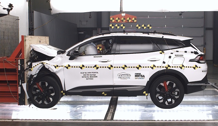 Kia Sportage Hybrid safety ratings
