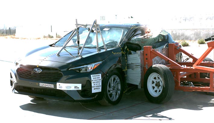 2025 Subaru Impreza SW AWD Side Crash