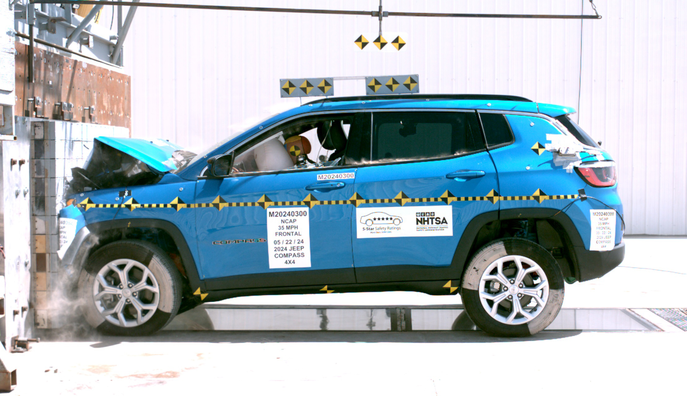 2025 Jeep Compass SUV AWD Front Crash