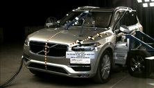 2026 Volvo XC90 NHTSA side crash test