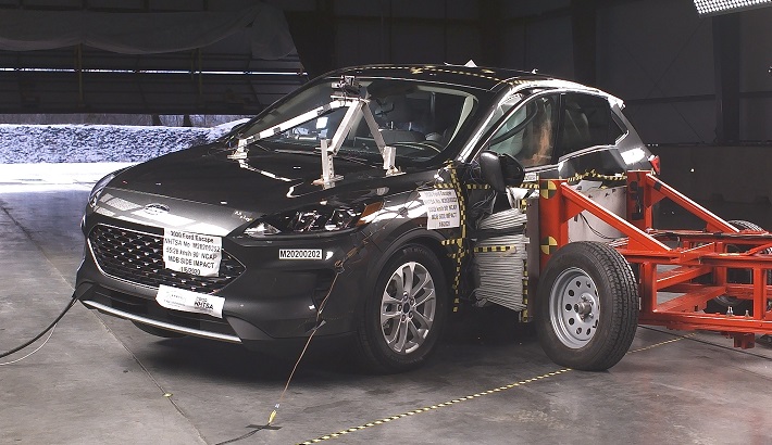 NCAP 2026 Ford Escape side crash test photo