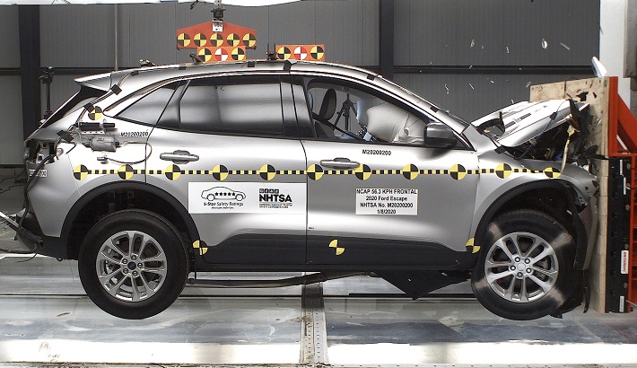 NCAP 2026 Ford Escape front crash test photo