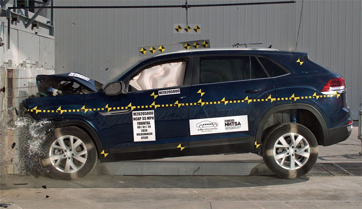 Volkswagen Atlas safety ratings
